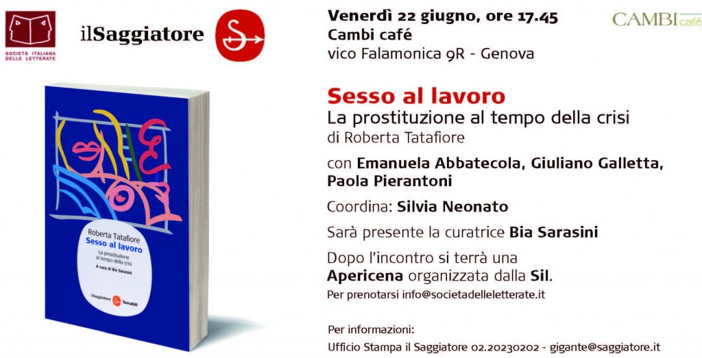 Presentazione di “Sesso al lavoro” di Roberta Tatafiore/1